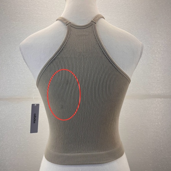 NWT Women's Crop  Washed Seamless Rib-Knit Camisole Crop Tank Tops SIZE XS/S - Picture 8 of 17